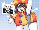 wafflesbun_evil pomni