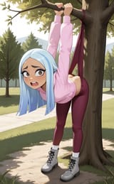 Andrea Davenport wedgie