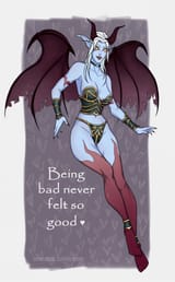Queen Azshara as a succubus - Imgur