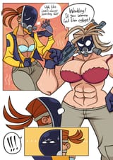 Novy and Bev by Insectary