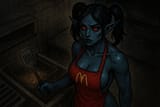 20250702_2201_Dark Elf at McDonald&#039;s_simple_compose_01jz6bjbpzetcsykbxsmqn2bv4
