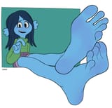 ruby gillman feet