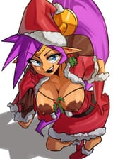 moxydrawsmore_shantae christmas