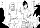 N18_and_ChiChi_commission_ink