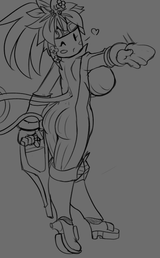 Kanna quickie gun posin