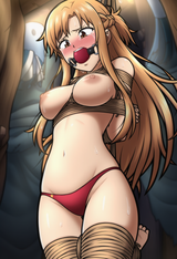 magnolia-baillon, asuna yuuki, ball gagged, crying, sobbing, streaming tears, ns s-581007731
