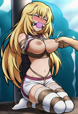 magnolia-baillon, ball gagged, nsfw, 2girls, shokuhou misaki (anime), toaru kaga s-1225445068_1