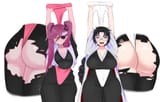 batsunsai_and_furoufushi_self_wedgies__fuamy__by_thepulverizedpanty_dfu3s38