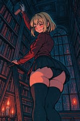 Library Ladder View