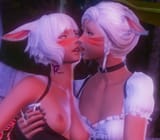 YO0M -Final Fantasy XIV- The Rhul siblings had a tad too much to drink tonight (b)
