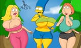 6138764 - american_dad crossover family_guy francine_smith lois_griffin marge_simpson mluv the_simpsons