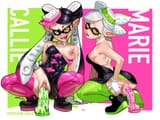 6541604 - Callie Inkling Marie ROCKAROLLAHAZE Splatoon Squid_Sisters