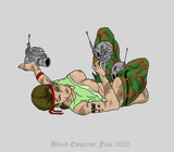 Blind-Emperor-Five - Catachan Jungle Fighter vs ServoSkulls I