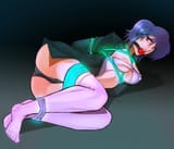 Motoko Kusanagi gagged