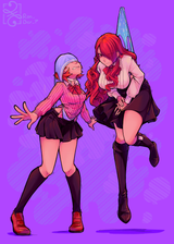 persona_3_wedgies__yukari_and_mitsuru__renderp__by_girlwedgies_dg1mcna
