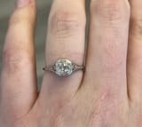art deco ring