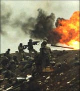 iranian troops