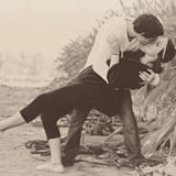 swept off her feet kiss