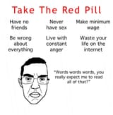 incel take the red pill trp