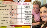 daddys sticker chart