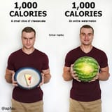 watermelon vs cheesecake