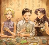ritsuko-shinji-and-misato-going-out-for-dinner-and-drinks-v0-u09b3q03nbn91