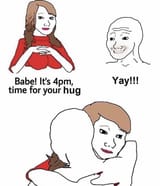 hug