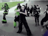 me in the back