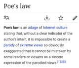 Poes Law