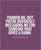give a damn