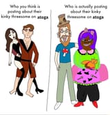 kinky threesome