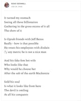 rosie o donnell poem
