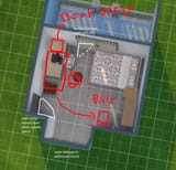 bedroom layout ts4