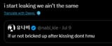 leaking