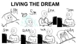 living the dream