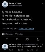 fuck the moon