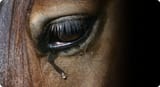 sad horse