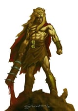 lion pelt warrior (googlesearch)