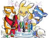 Renamons very special birthday cake b23797692cca12ca2a96cc1dfb7197ec that&#039;s not normal frosting