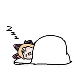 momoi sleeping