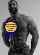 Got What I Voted For MAGA Giga Chad Award