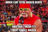 Hulk Hogan Total Nigger Death