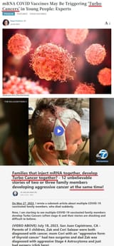 Safe &amp; Effective - 2023-07-28 - mRNA COVID-19 Vaccines May Be Triggering &#039;Turbo Cancers&#039; in Young People∶ Experts - Megan Redshaw Dr. William Makis Vaxx Jab Injuries