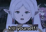 Frieren-chama gives you free advice