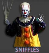 biden sniffles the clown
