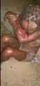 nigger eating her wing_thumb.jpg