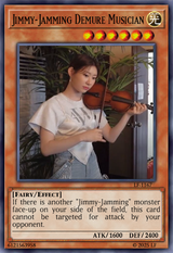 Jimmy-Jamming Demure Musician
