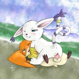 889606_ZekromLover_gatomon_and_patamon_2