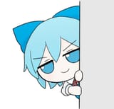 cirno peeking2