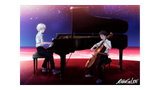 Kaworu and Shinji making great music together 